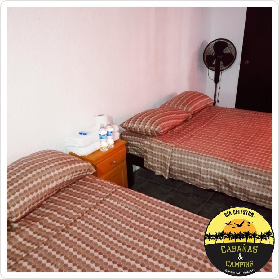 Cabanas Camping Ria Celestun Extérieur photo